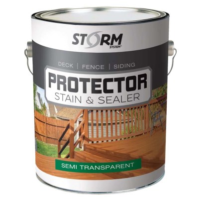 The Best Exterior Wood Stain Option: Storm System Stain Protector