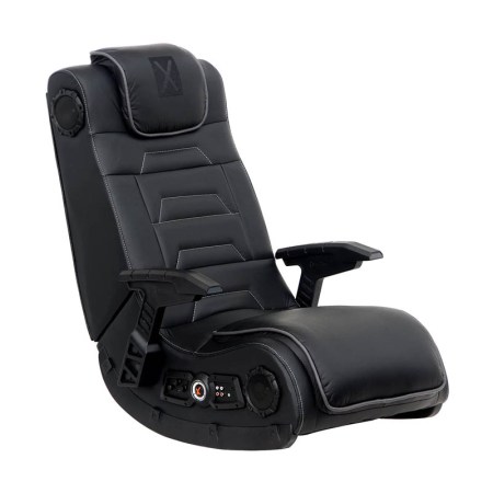 X Rocker Pro Series H3 Leather Vibrating Floor Chair