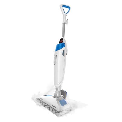 The Bissell PowerFresh Scrubbing & Sanitizing Steam Mop on a white background