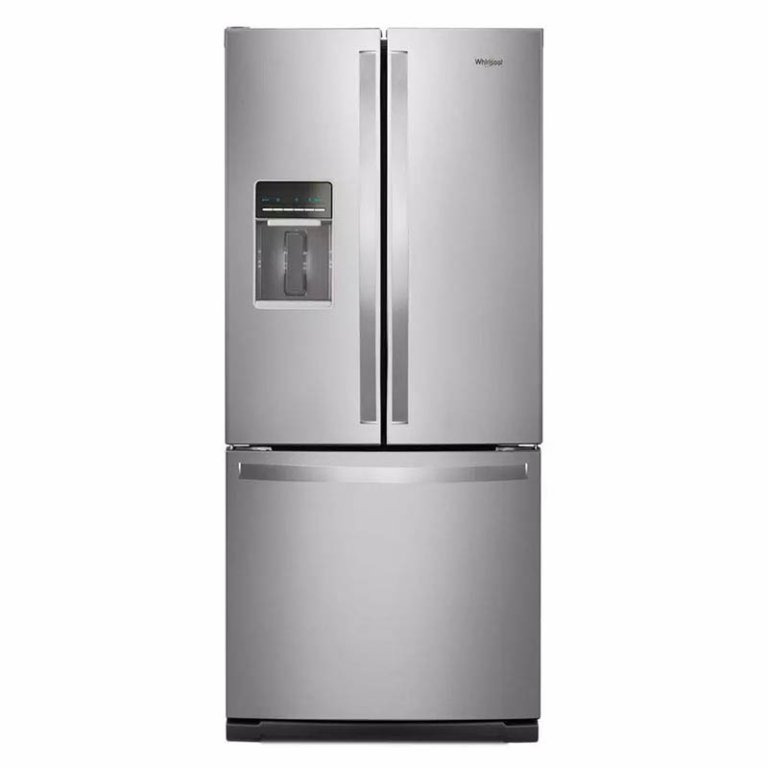  The Best French Door Refrigerator Option: Whirlpool 19.7 cu. ft. French Door Refrigerator