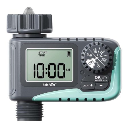 RainPoint ITV105 1-Zone Mini Digital Sprinkler Timer 