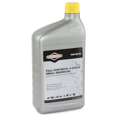 The Best Oils for Snow Blower Option: Briggs & Stratton Synthetic Small Engine Motor Oil