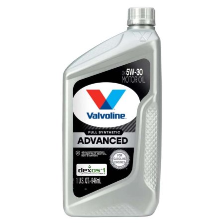  The Best Oils for Snow Blower Option: Valvoline Advanced Full Synthetic SAE 5W-30 Motor Oil