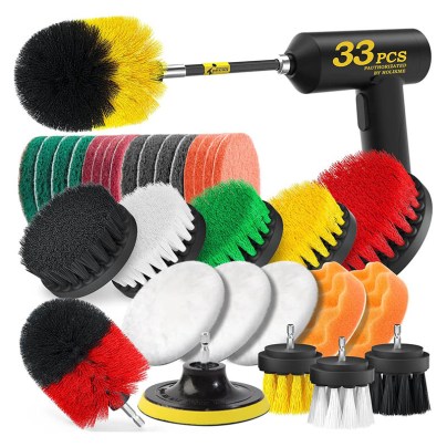 The Best Power Scrubber Option: Holikme 33 Piece Drill Brush Attachment Set