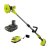 Ryobi One+ 18V Cordless Telescoping Power Scrubber on white background