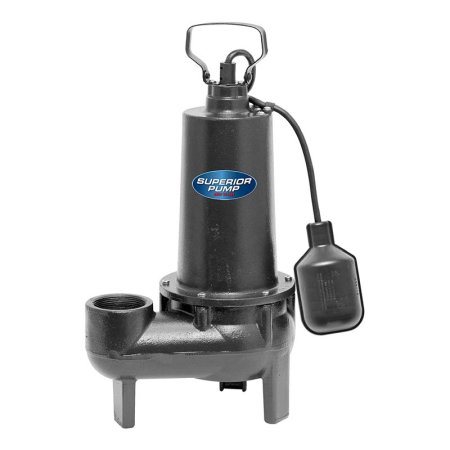  The Best Sewage Pump Option: Superior Pump 93501 HP Cast Iron Sewage Pump