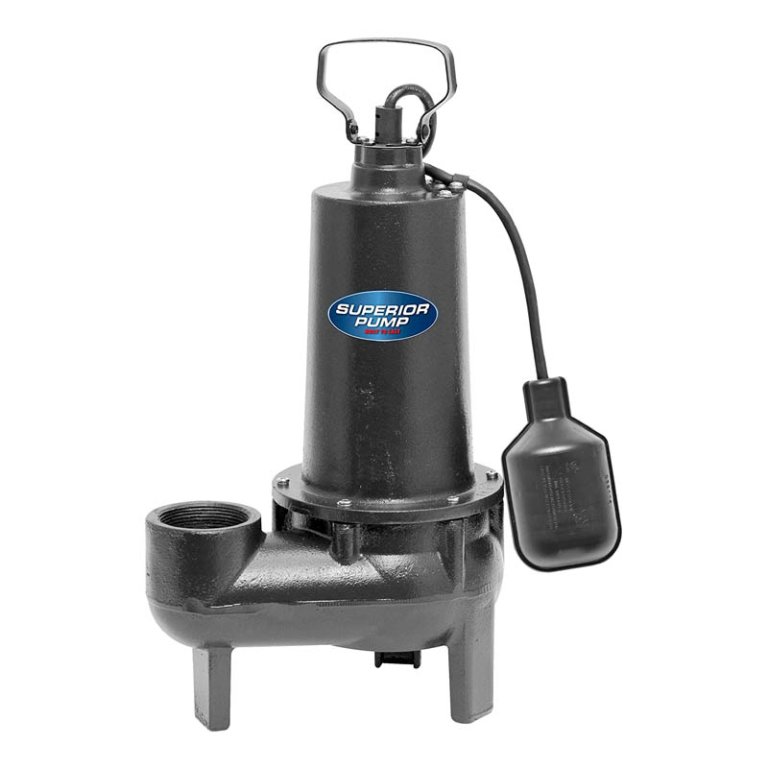  The Best Sewage Pump Option: Superior Pump 93501 HP Cast Iron Sewage Pump