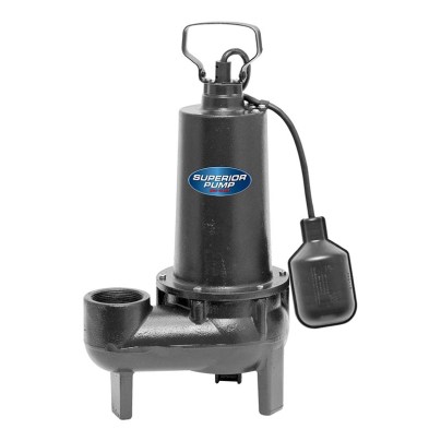 The Best Sewage Pump Option: Superior Pump 93501 HP Cast Iron Sewage Pump