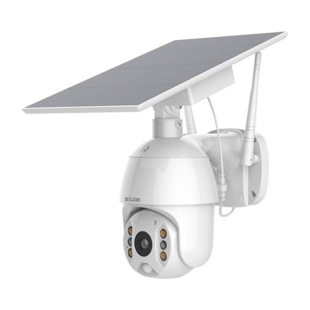  Soliom S600 Home Solar Wireless Security Camera on a white background