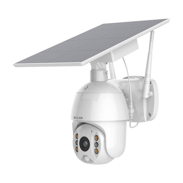  Soliom S600 Home Solar Wireless Security Camera on a white background