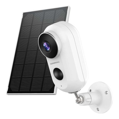 The Best Solar-Powered Security Camera Option: Zumimall 2K Outdoor Battery Powered Security Camera