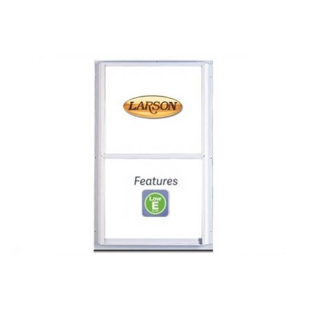  The Best Storm Windows Option: LARSON PERFORMANCE DOUBLE HUNG 3-TRACK STORM WINDOW