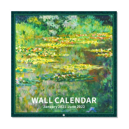 Journaltastic 2021-2022 Wall Calendar - Art Paintings