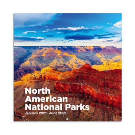 Maalbok 2021-2022 Wall Calendar - National Parks