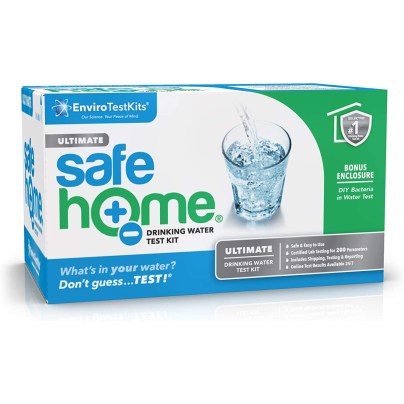 The Best Water Test Kit Option: Safe Home Ultimate Drinking Water Test Kit