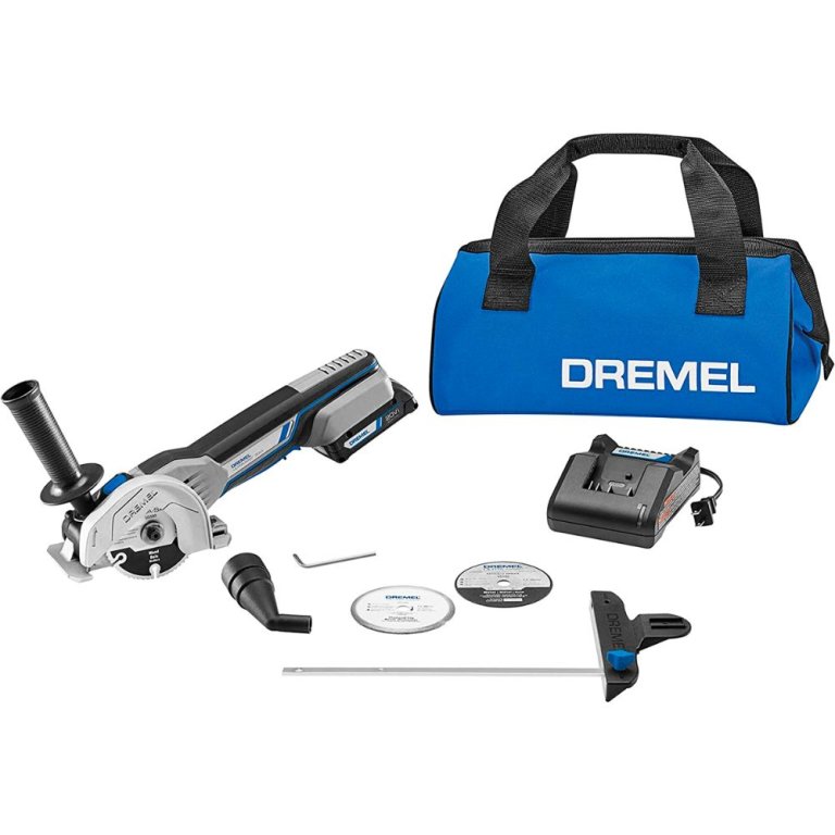  The Best Compact Circular Saw Option: Dremel US20V-01 20V Max Cordless Compact Saw Kit