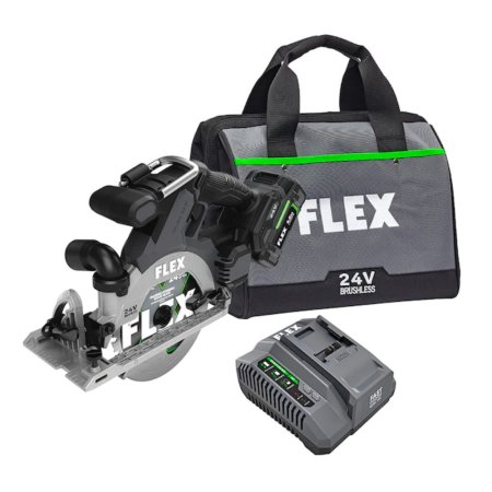  The Best Compact Circular Saw Option: Flex 6½-Inch In-Line Circular Saw Kit