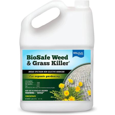BioSafe Concentrated Nonselective Weed u0026 Grass Killer