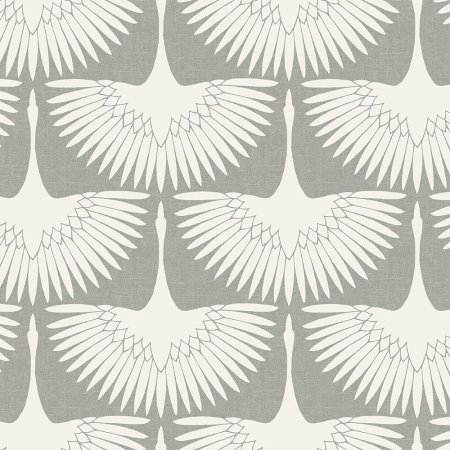  The Best Peel And Stick Wallpaper Option: Tempaper Feather Flock Wallpaper