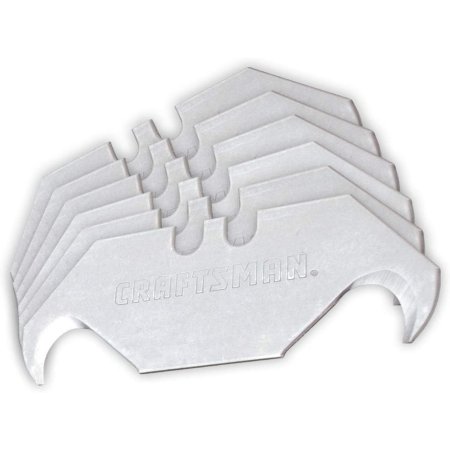  The Best Utility Knife Blades Option: CRAFTSMAN Utility Knife Blades, Hook, 50 Pack