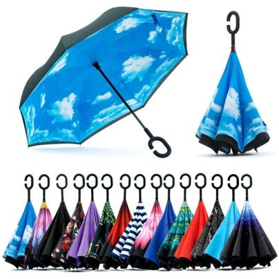 The Best Uv Umbrella Option: Spar. Saa Double Layer Inverted Umbrella
