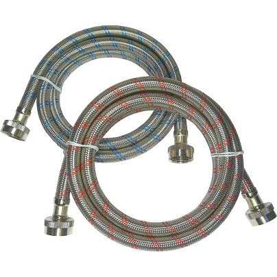 The Best Washing Machine Hoses Option: Kelaro Stainless Steel Washing Machine Hoses