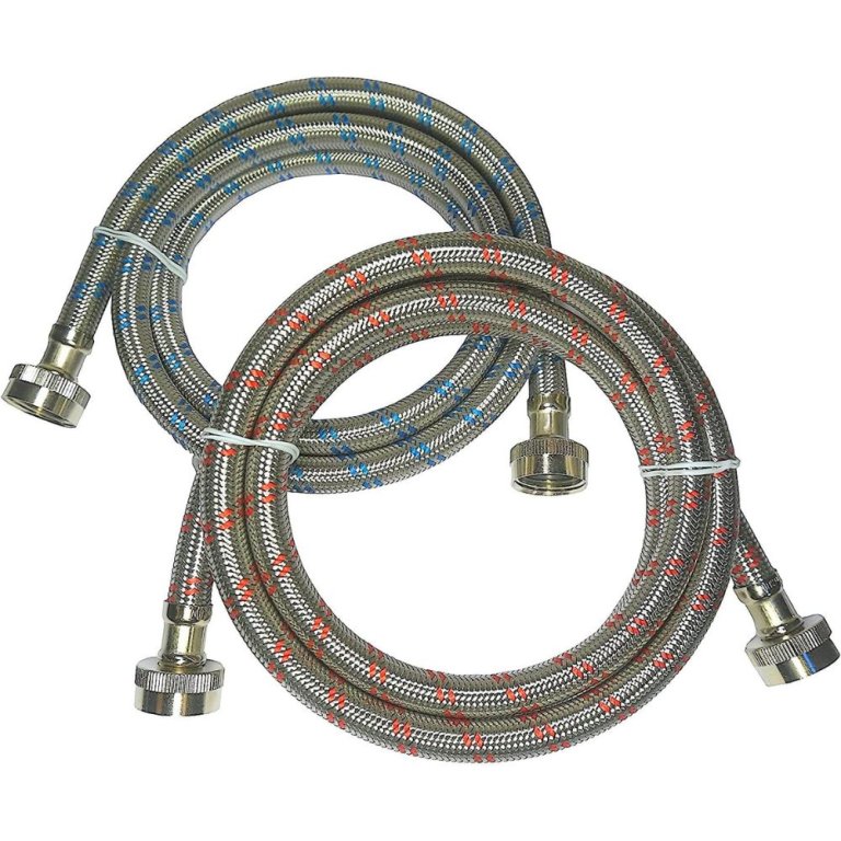  The Best Washing Machine Hoses Option: Kelaro Stainless Steel Washing Machine Hoses