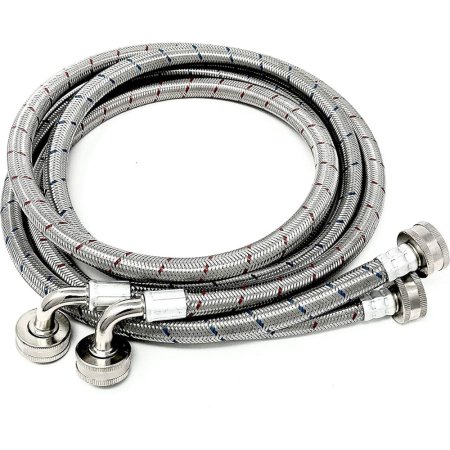  The Best Washing Machine Hoses Option: Shark Industrial Premium Steel Washing Machine Hoses