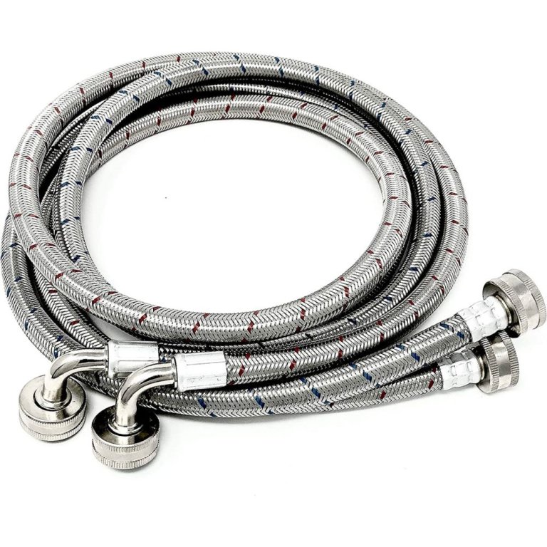  The Best Washing Machine Hoses Option: Shark Industrial Premium Steel Washing Machine Hoses