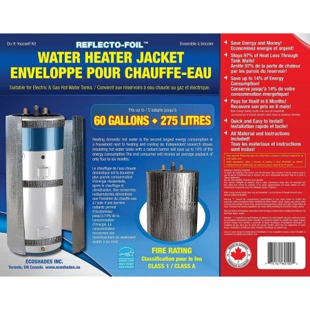 Reflecto-Foil 60-Gallon Water Heater Jacket