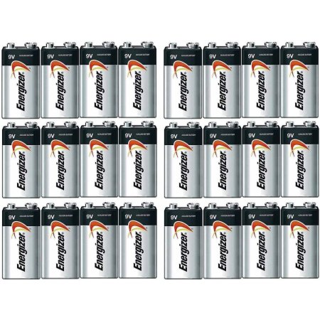  The Best 9V Battery Option: Energizer Max Alkaline 9 Volt, 24 Pack