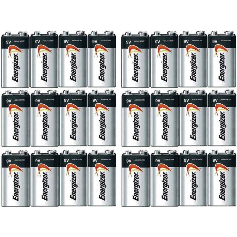  The Best 9V Battery Option: Energizer Max Alkaline 9 Volt, 24 Pack