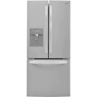 The Best Bottom Freezer Refrigerator Option: LG 21.8 cu. ft. French Door Refrigerator