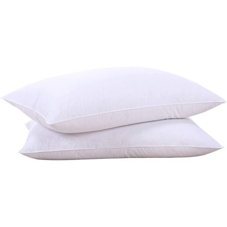 puredown Natural Goose Down Feather Pillow Inserts