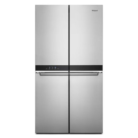  The Best French Door Refrigerator Option: Whirlpool 19.4 cu. ft. 4-Door Refrigerator