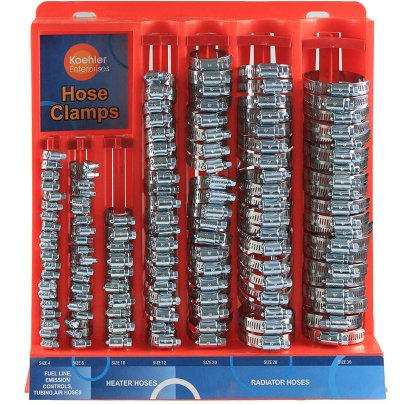 Best Hose Clamps Options: Koehler Enterprises KEDIS220 220 Piece Hose Clamp