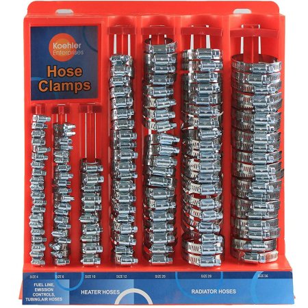  Best Hose Clamps Options: Koehler Enterprises KEDIS220 220 Piece Hose Clamp