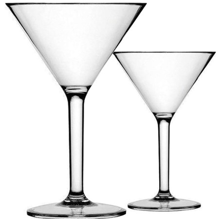 K BASIX Unbreakable Martini Glasses