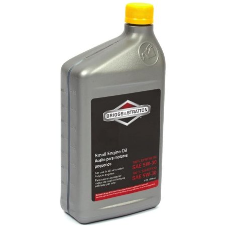  The Best Oil For Snowblower Option: Briggs & Stratton Synthetic Small Engine Motor Oil