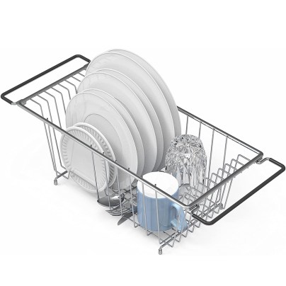 Best Over The Sink Dish Rack Options: Simple Houseware Over Sink Counter