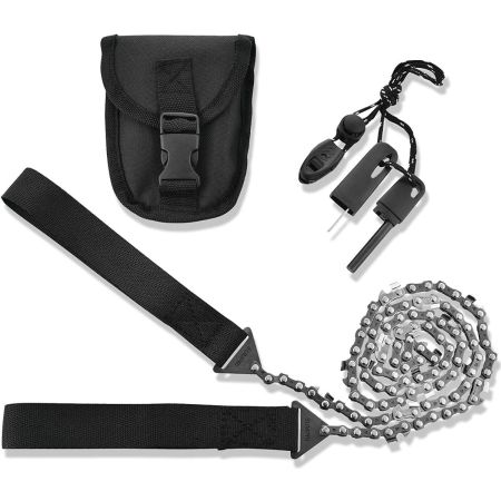 Sumpri 36-Inch Pocket Chainsaw and Firestarter Kit