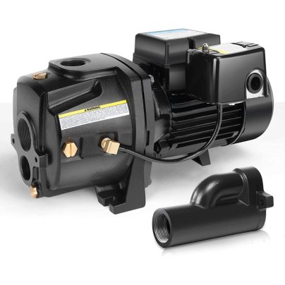 Acquaer ½-HP Dual-Voltage Cast Iron Pump on a white background