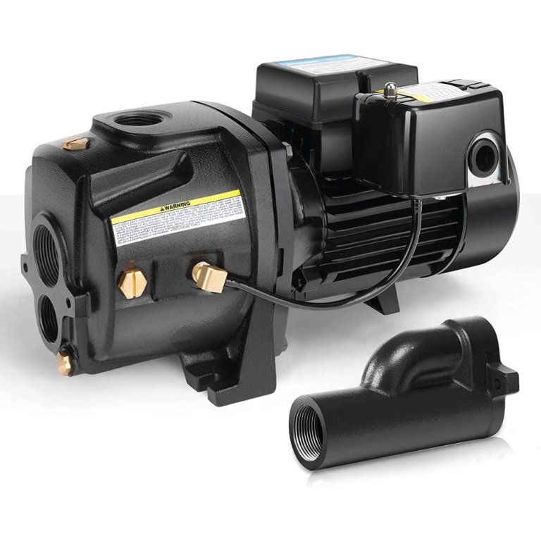 Acquaer ½-HP Dual-Voltage Cast Iron Pump on a white background