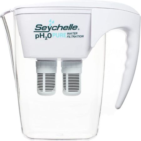 Seychelle pH2O Alkaline Water Filter Pitcher