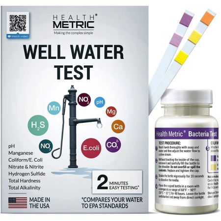 Health Metric 8-in-1 Well Water Test Kit