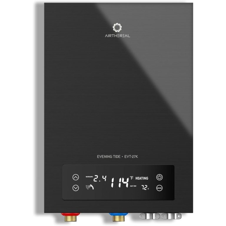  Airthereal 27kW Electric Tankless Water Heater on a white background