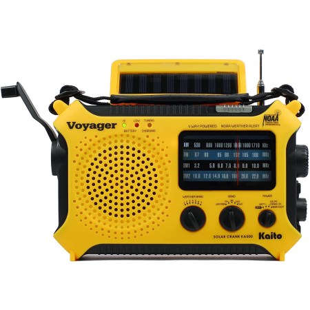 Kaito KA500 5-way Emergency AM/FM/SW/NOAA Radio