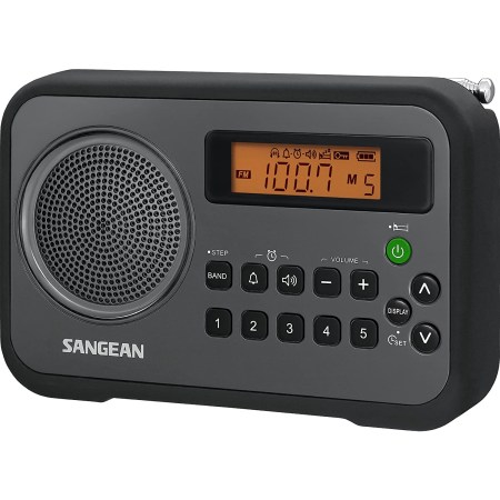 Sangean Portable AM/FM/Weather Alert Waterproof Radio