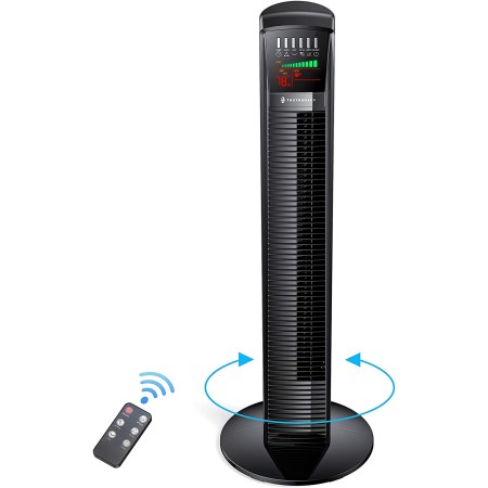 TaoTronics Tower Fan, Oscillating with Remote