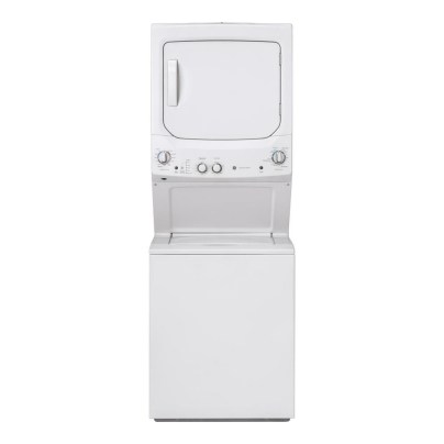 The Best Compact Washer And Dryer Option: GE Gas Stacked Laundry Center with Washer and Dryer